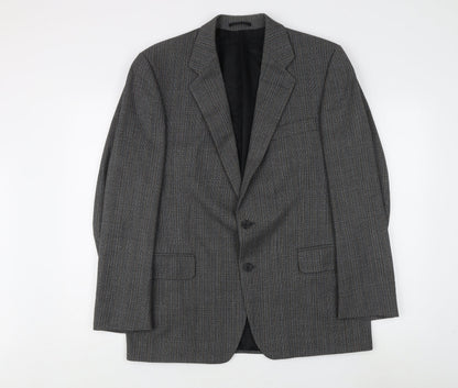 Mens UK Size 40 Eric Spencer Regular Grey Suit Jacket