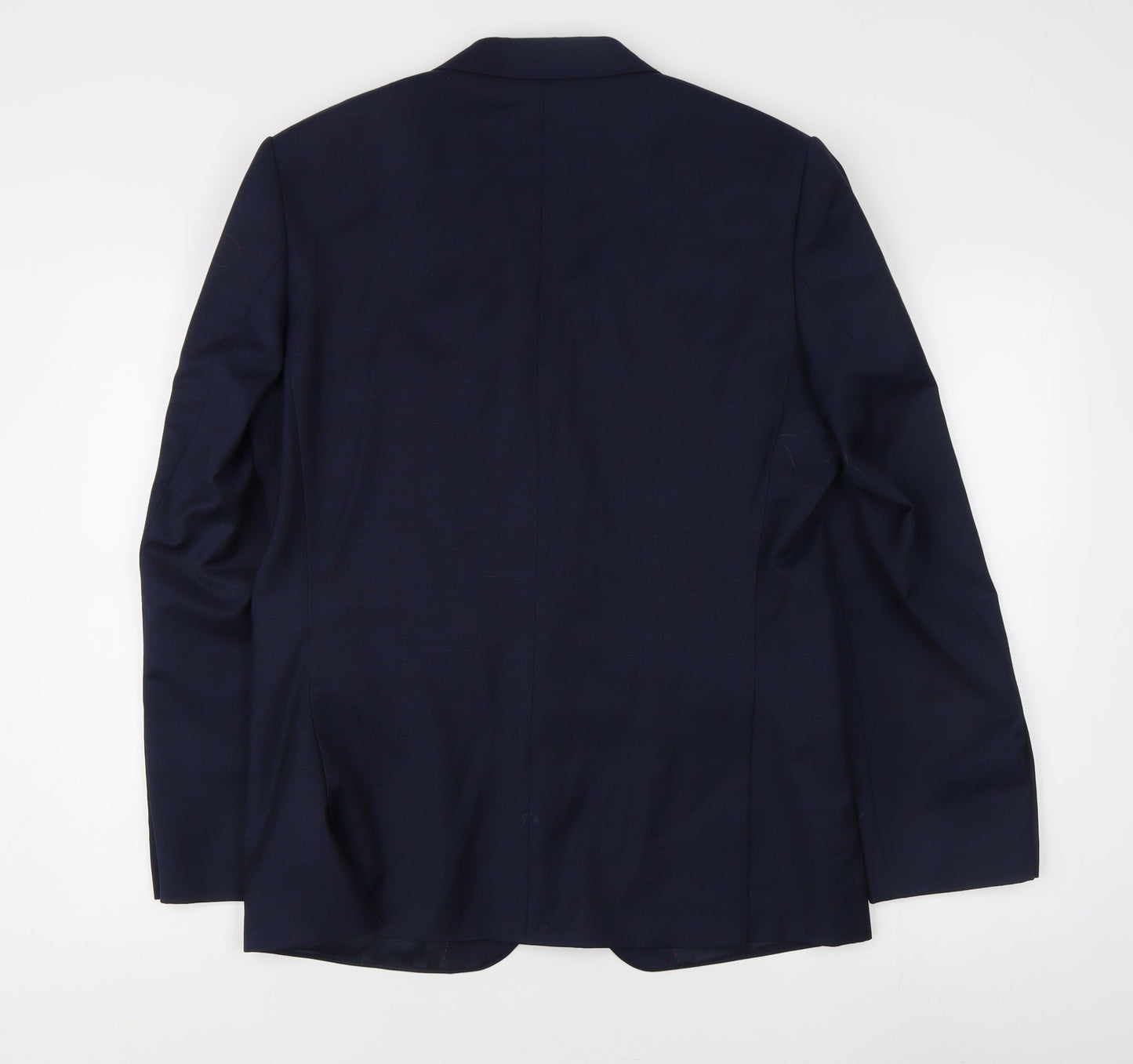 Mens UK Size 40 Marks and Spencer Regular Blue Suit Jacket