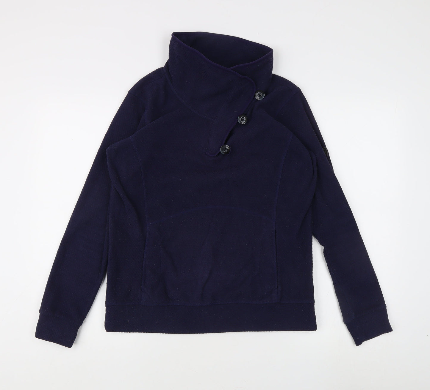 Berghaus Women's Blue High Neck Fleece Sweatshirt Size 12