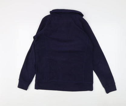 Berghaus Women's Blue High Neck Fleece Sweatshirt Size 12