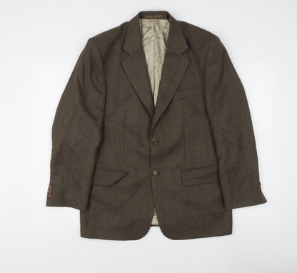 Mens UK Size 40 Roderick Charles Regular Brown Suit Jacket
