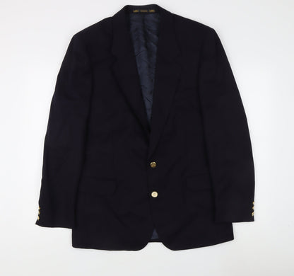 Mens UK Size L Burton Regular Blue Suit Jacket
