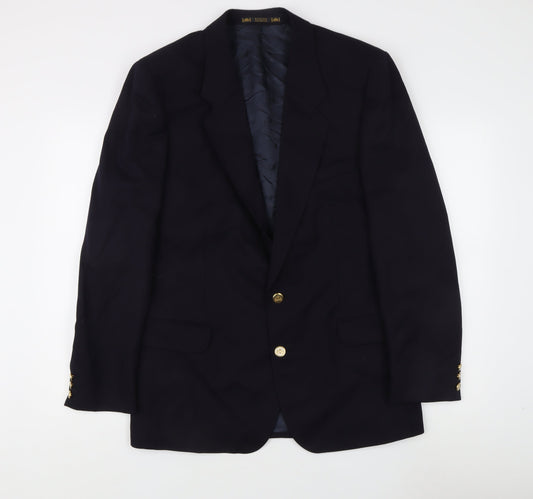 Mens UK Size L Burton Regular Blue Suit Jacket