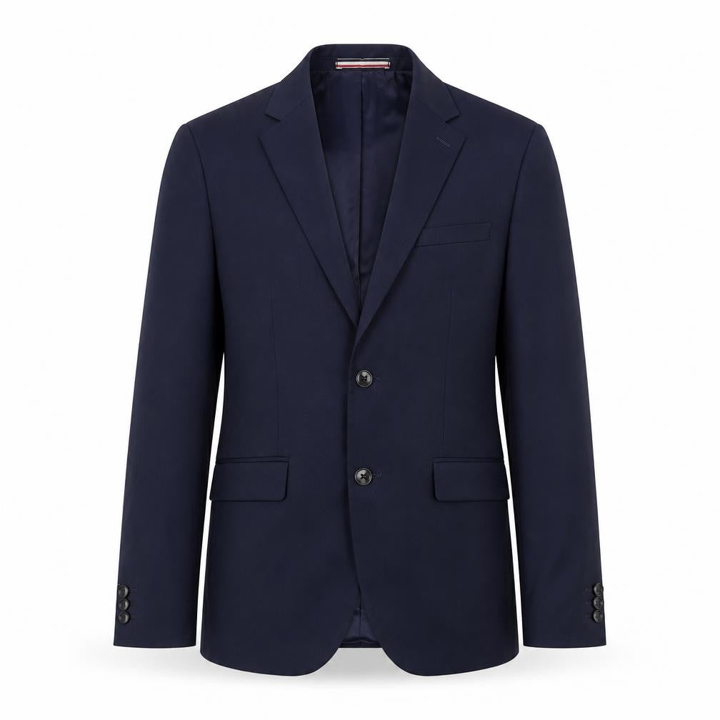 Mens UK Size 38 Moss Bros Regular Blue Suit Jacket