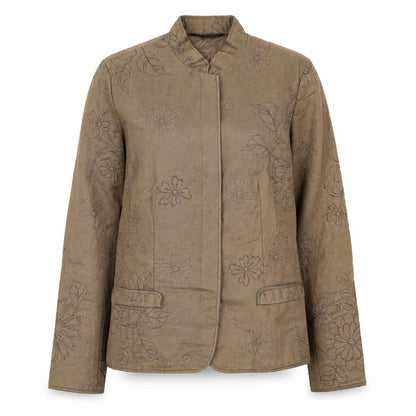 Womens UK Size 12 EAST Beige Basic Jacket