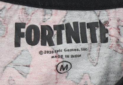 Fortnite Boys Red Camouflage T-Shirt Medium
