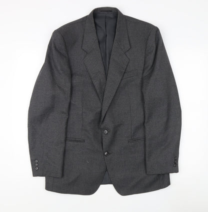 Mens UK Size 40 C&A Regular Grey Suit Jacket