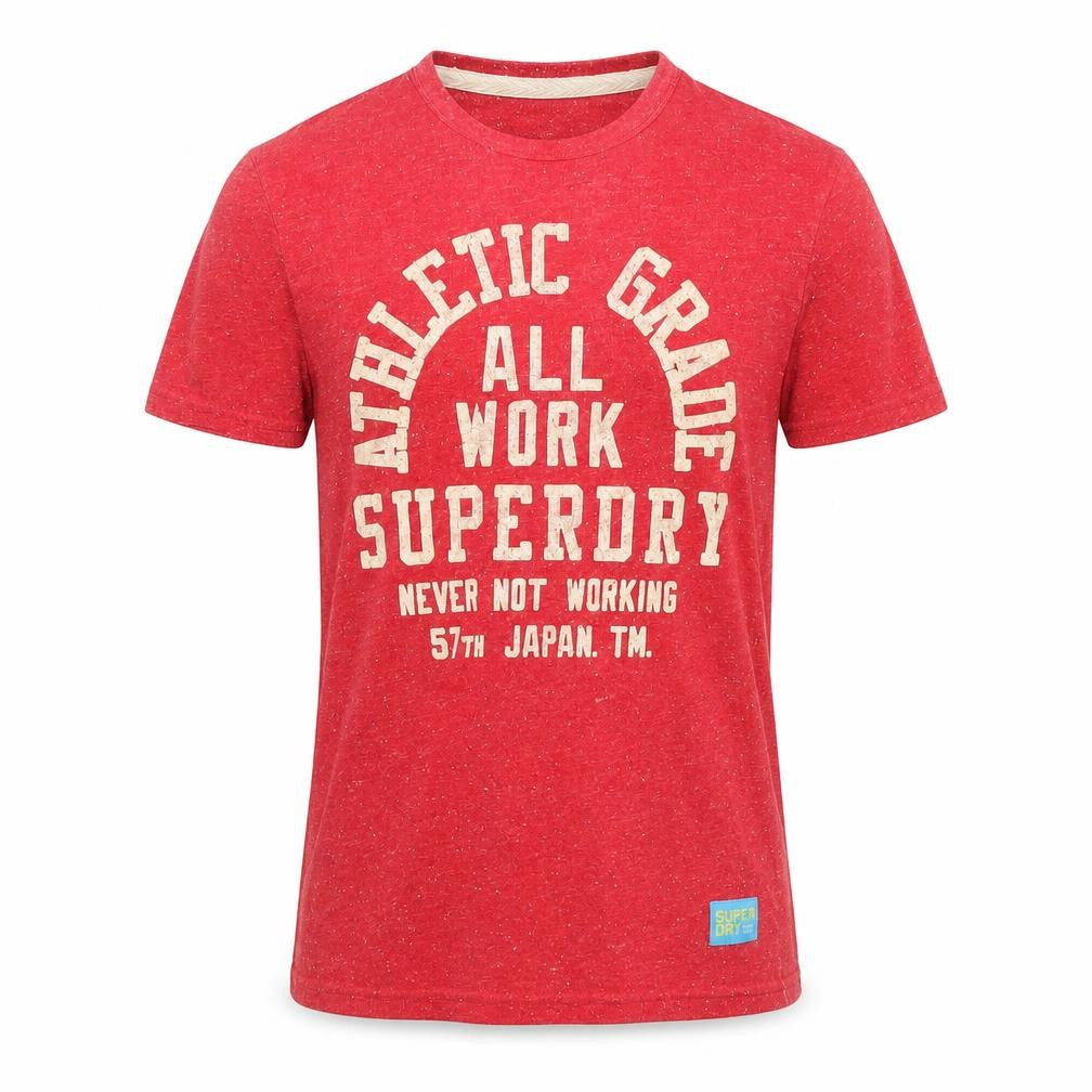 Mens UK Size S Superdry Red  T-Shirt