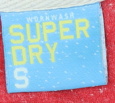 Superdry Men's Red S Graphic Print T-Shirt, Regular Fit