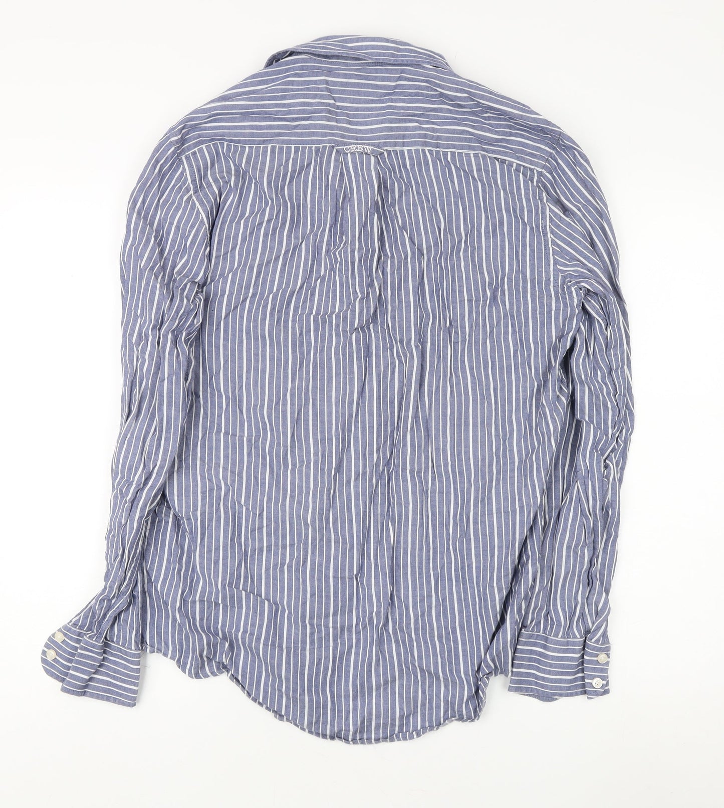 Mens UK Collar Size M Crew Clothing Co. Smart Blue  Dress Shirt