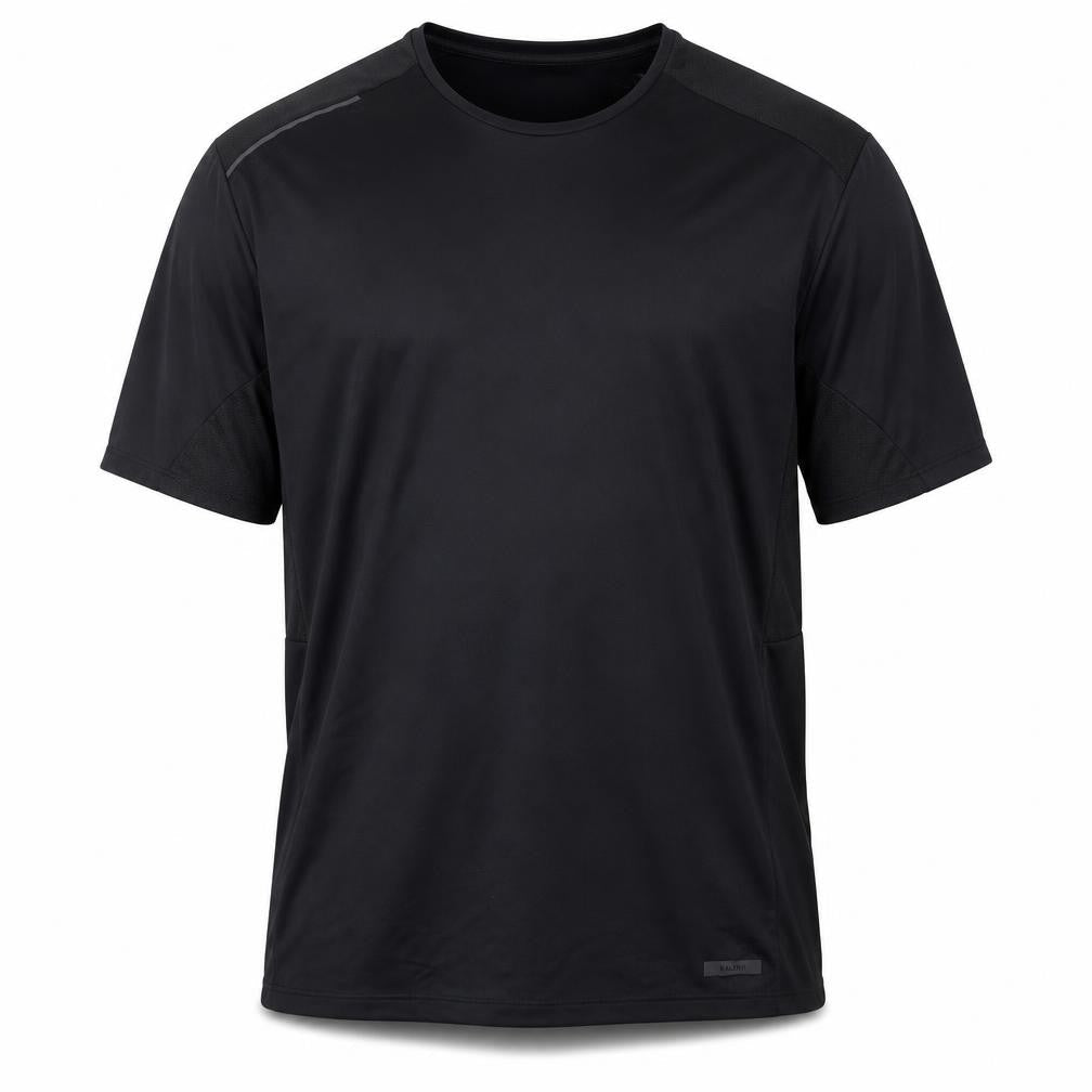 Decathlon Men's Black XL T-Shirt Athletic Fit