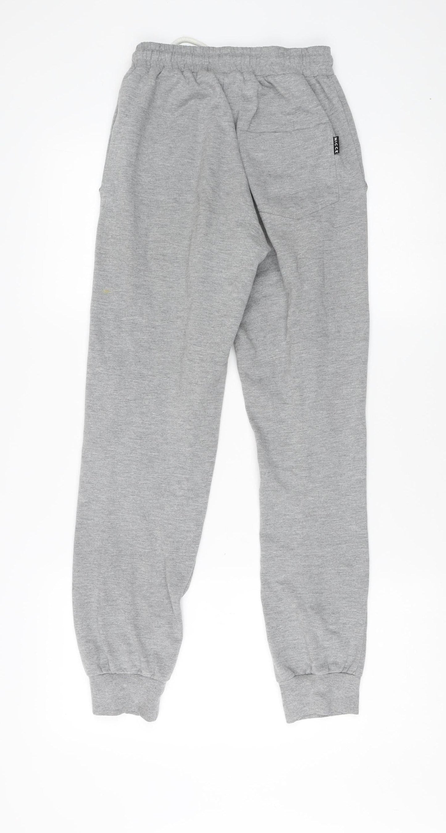 Nicce Men's Grey Track Pants, Size S, Casual Sweatpants