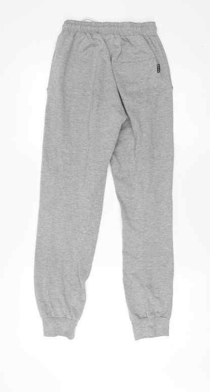 Nicce Men's Grey Track Pants, Size S, Casual Sweatpants