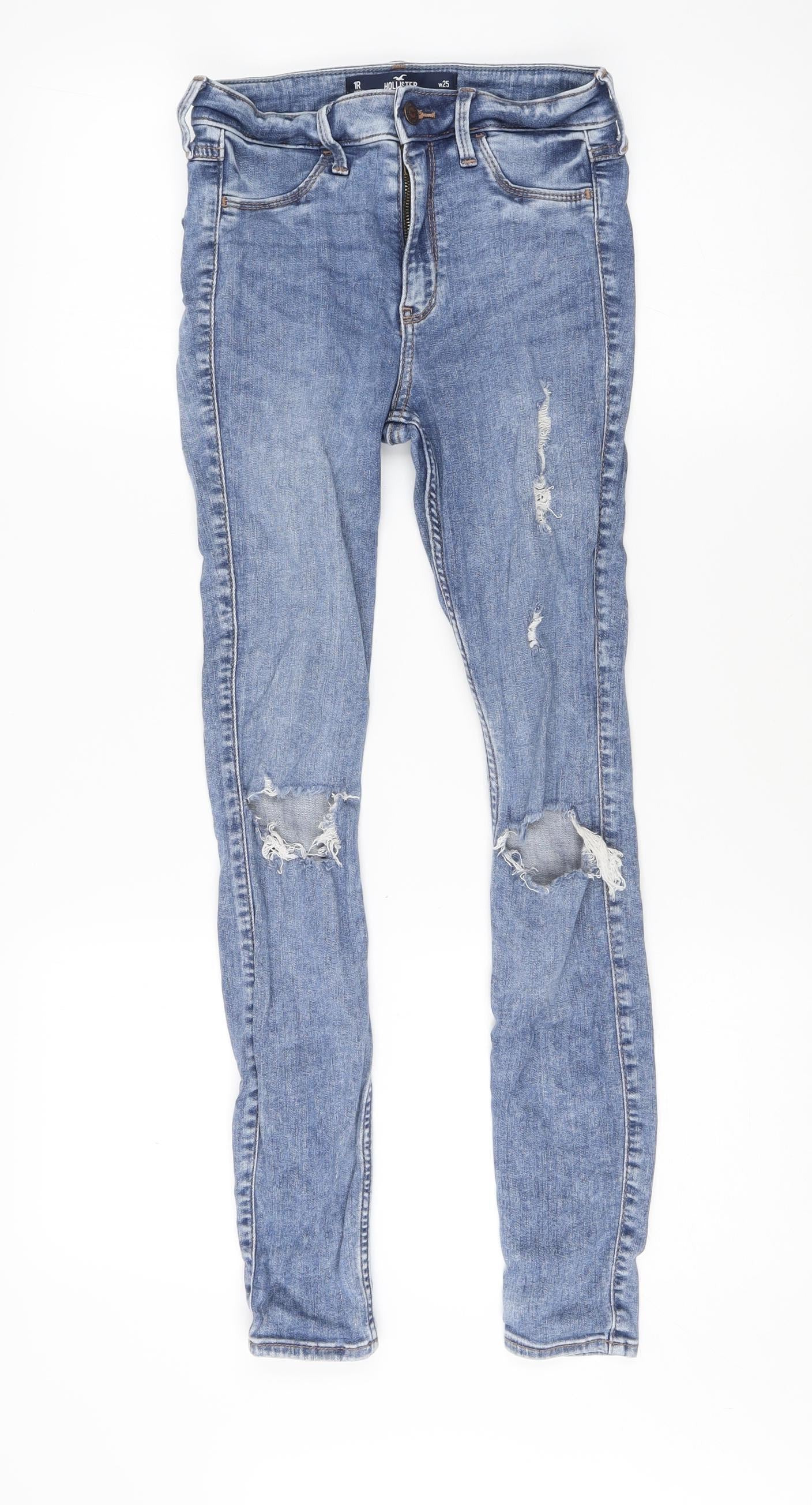 Hollister Women's Blue Jegging High Rise Size 1