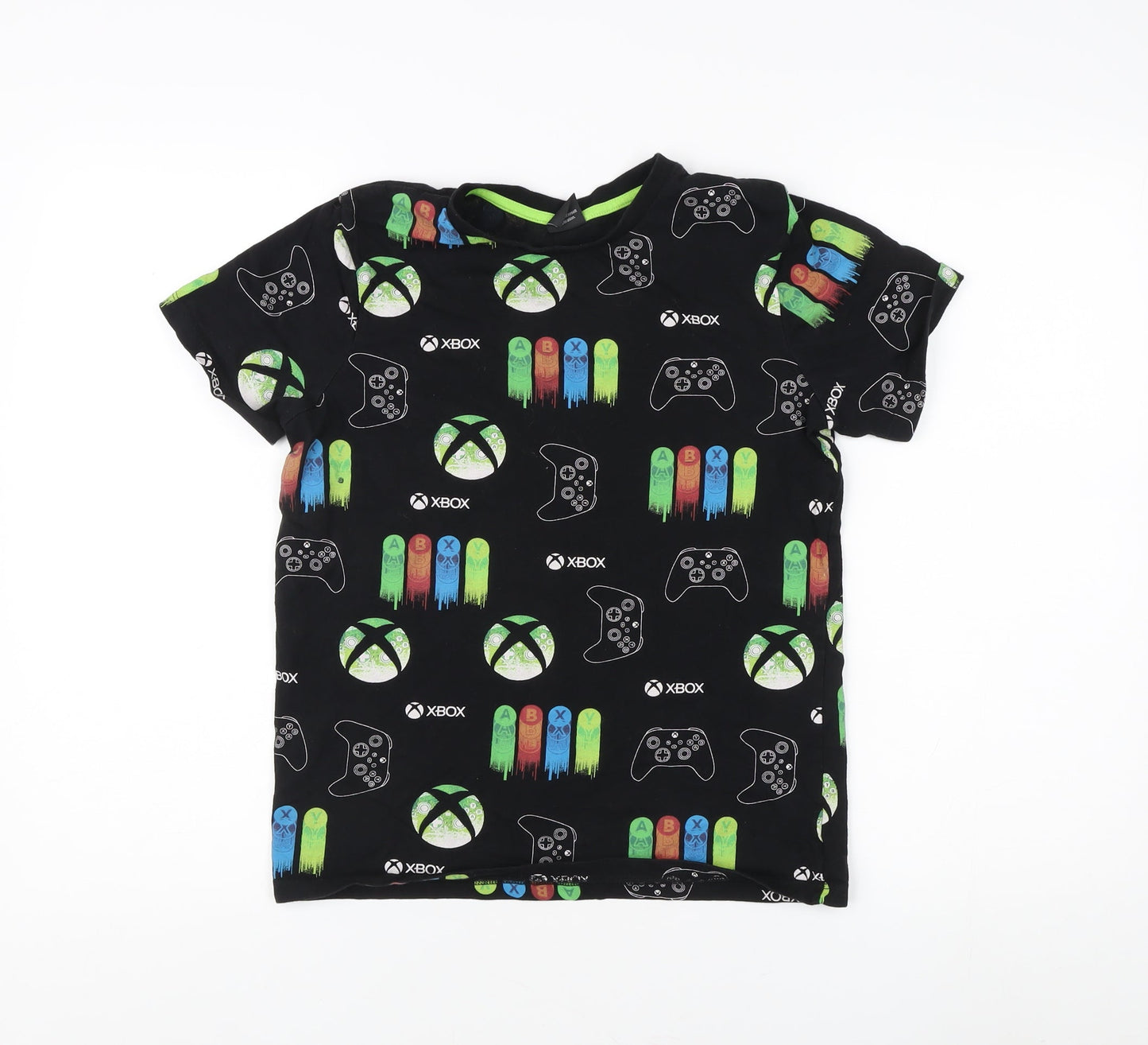 George Boys Black Xbox Graphic T-Shirt 13-14 Years