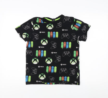 George Boys Black Xbox Graphic T-Shirt 13-14 Years