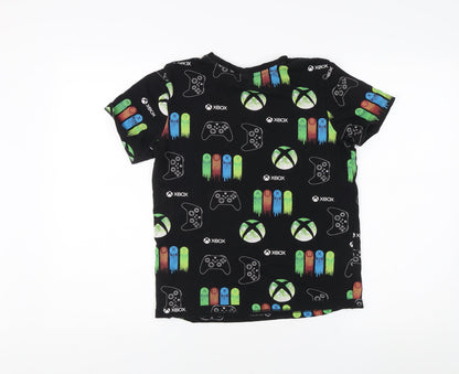 George Boys Black Xbox Graphic T-Shirt 13-14 Years