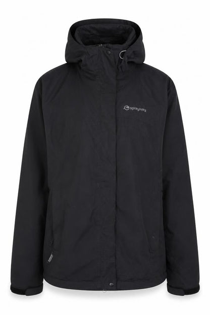 Sprayway Women's Black Hooded Jacket Size L
