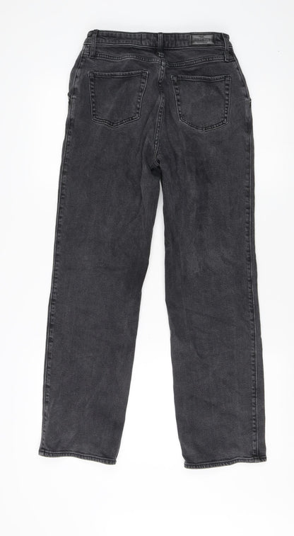 Hollister Women's Black Jeans - Size 4, High-Rise, Stretch