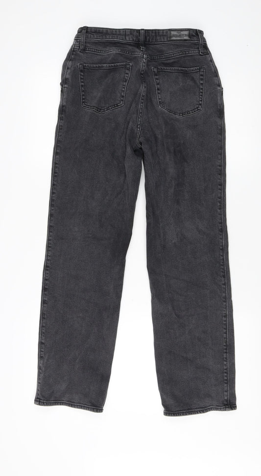 Hollister Women's Black Jeans - Size 4, High-Rise, Stretch