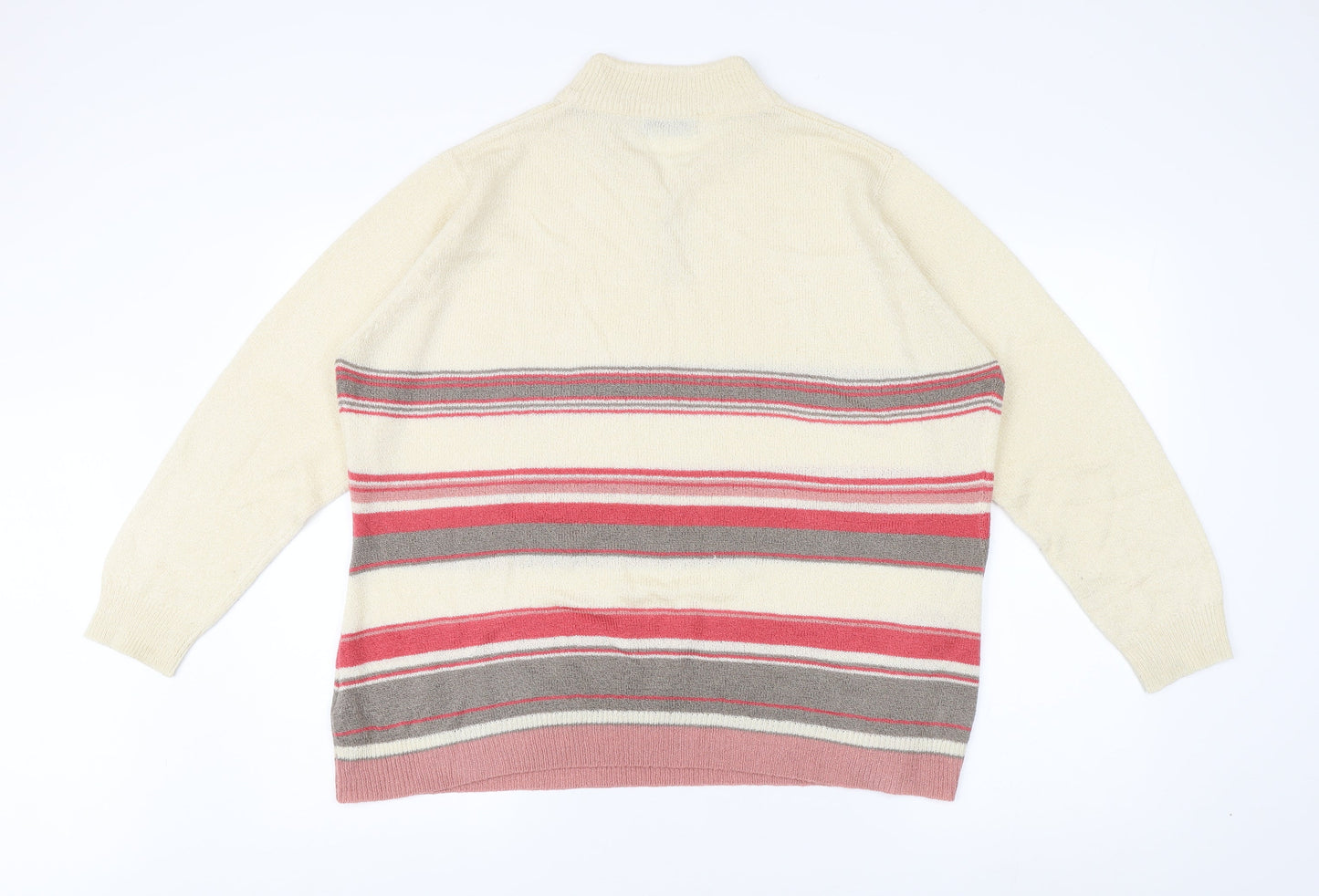 Honor Millburn Women's Multicoloured XL Henley Jumper