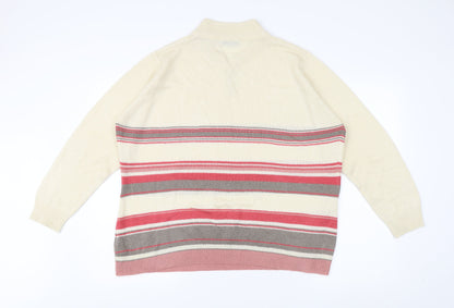 Honor Millburn Women's Multicoloured XL Henley Jumper