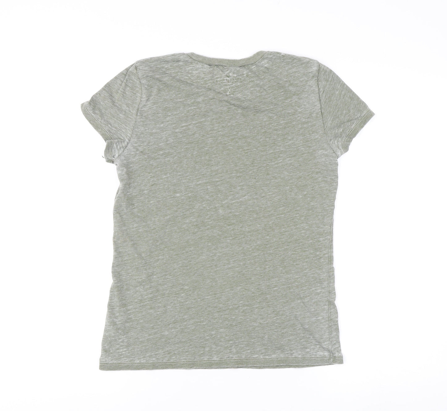 Unisex Adults UK Size M American Eagle Outfitters Green Basic T-Shirt