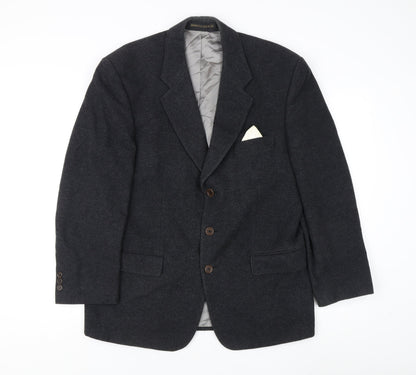 Mens UK Size 40 Marks and Spencer Regular Grey Suit Jacket