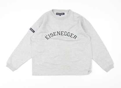 Eisengger Grey Logo Sweatshirt, Men's L, Pullover