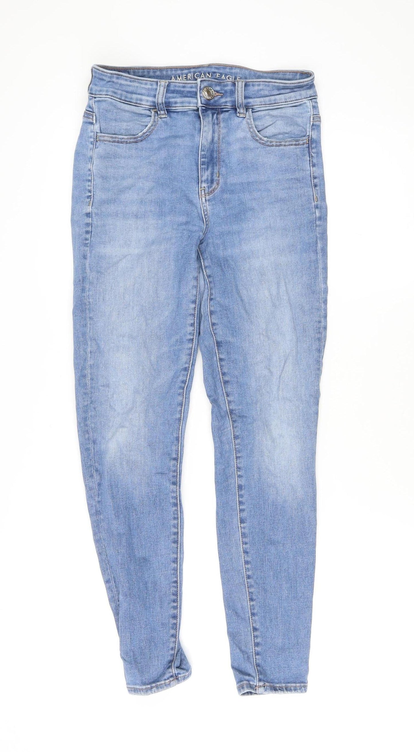 American Eagle Women's Blue Skinny Jeans, Size 6