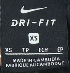 Nike Women's Black Athletic Shorts XS Dri-FIT Gym Running