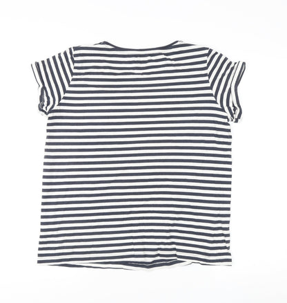 Comic Relief Unisex Disney Striped T-Shirt M