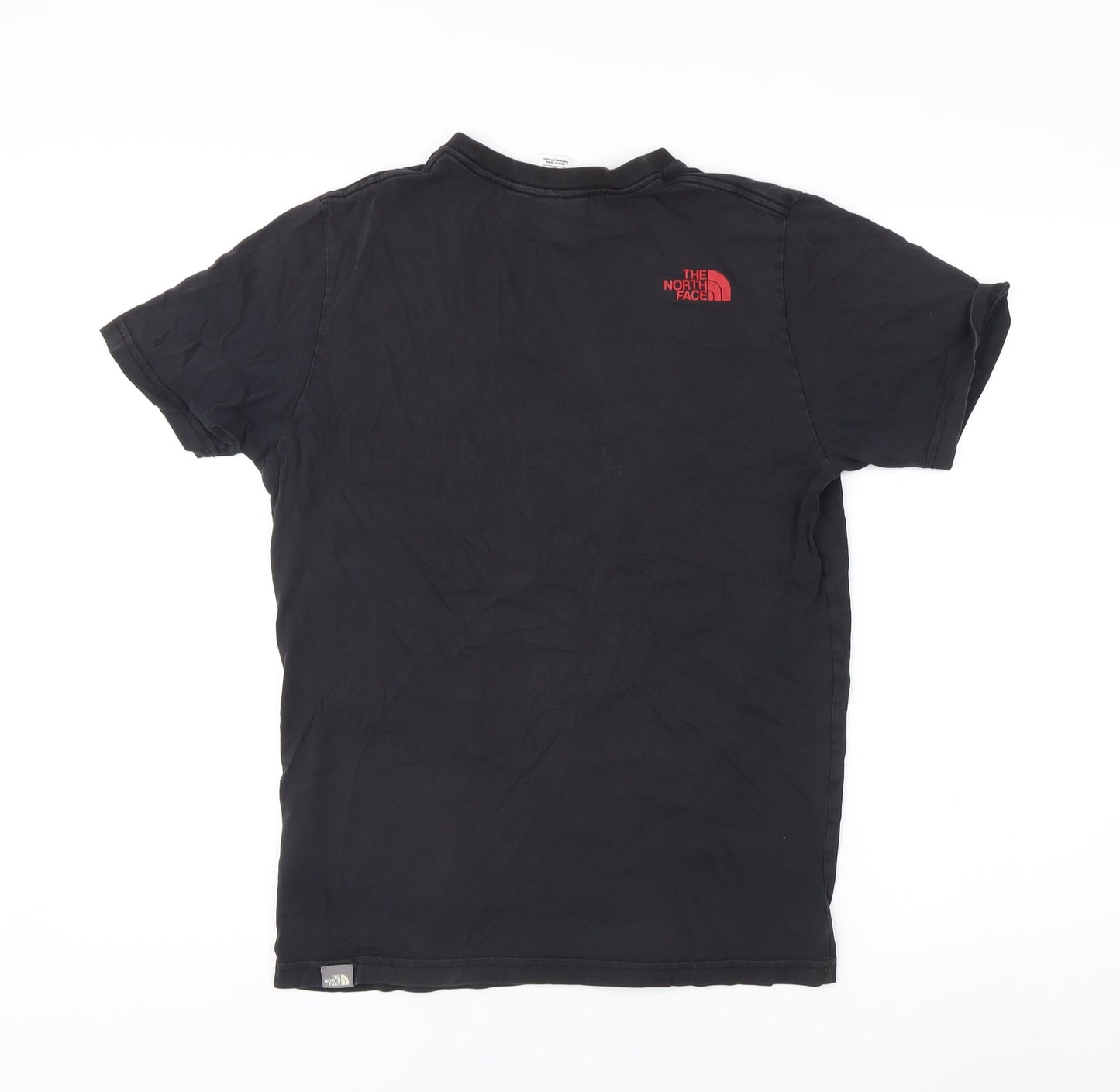 The North Face Men's Black T-Shirt, S, Cotton, Logo