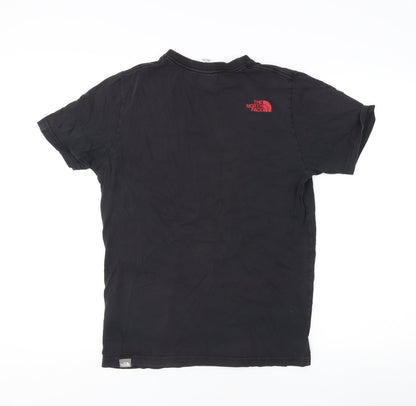 The North Face Men's Black T-Shirt, S, Cotton, Logo
