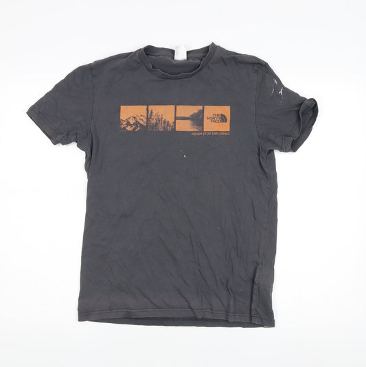 The North Face Men's Black Outdoor T-Shirt, Size S