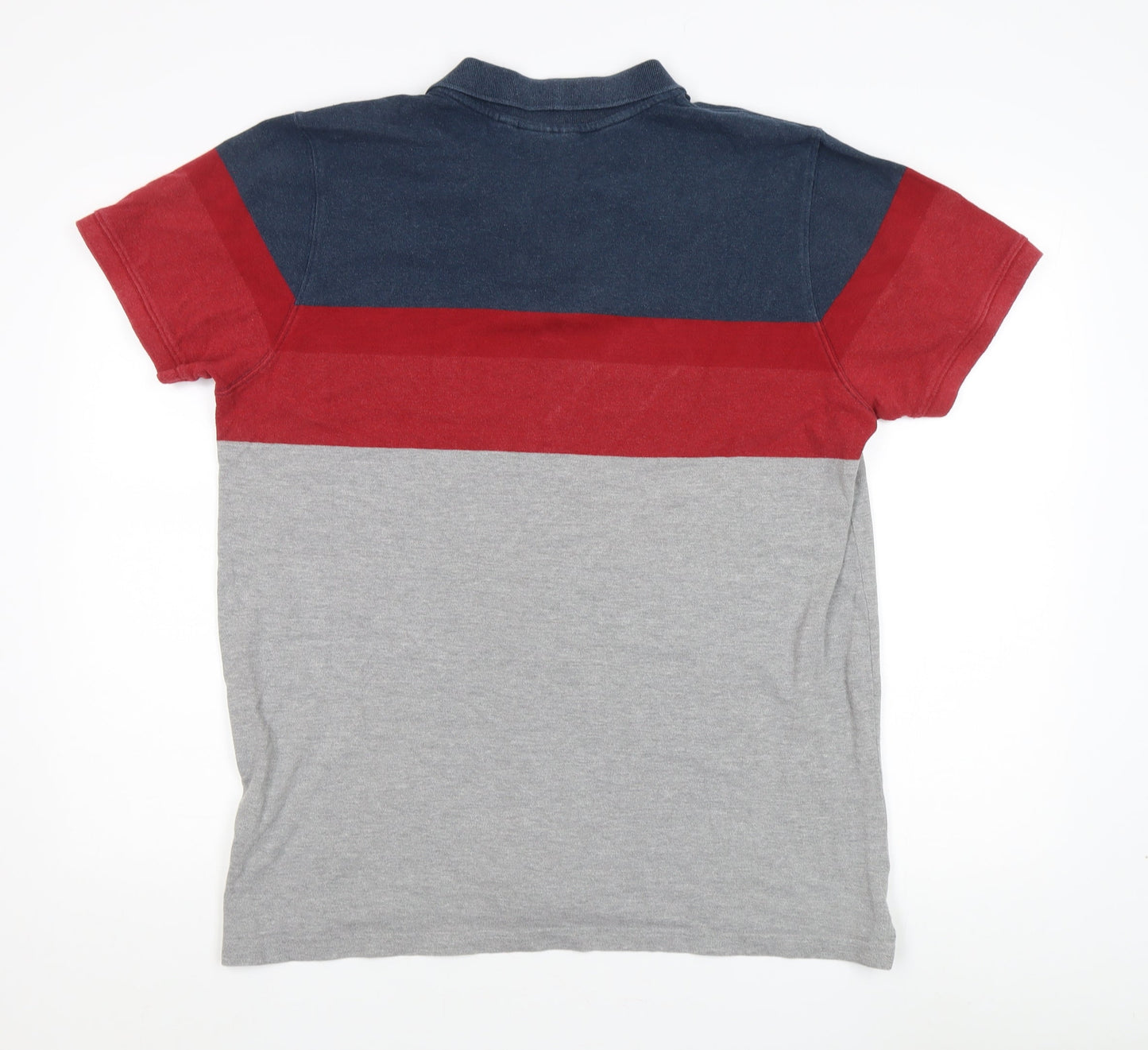 TOG24 Men's Multicoloured Polo Shirt XL Colourblock