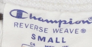 Champion Women's White Mock Neck Sweatshirt - Size S