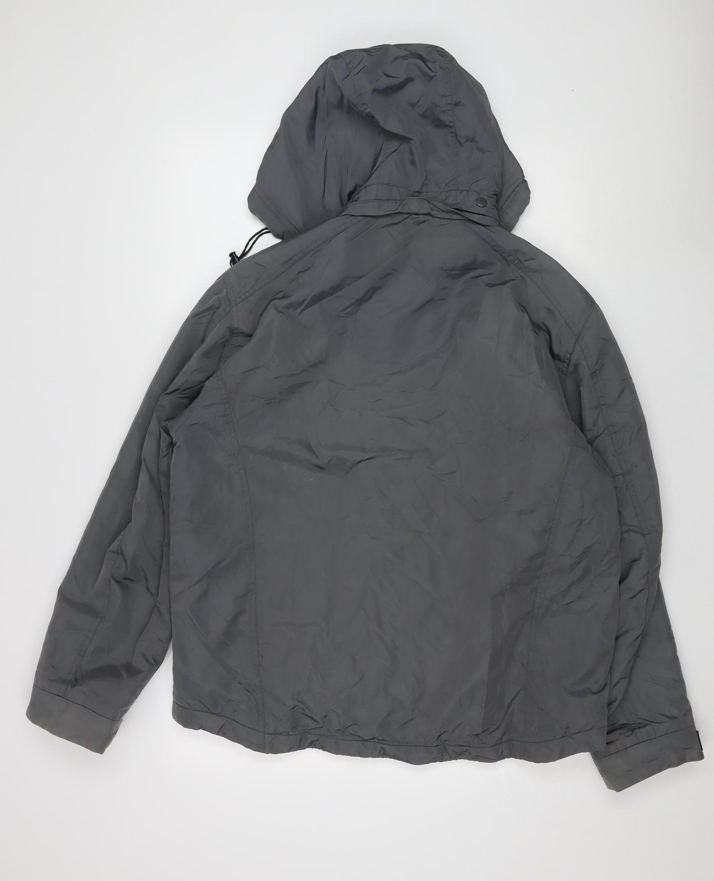 Mens UK Size L GAS Grey Basic Jacket