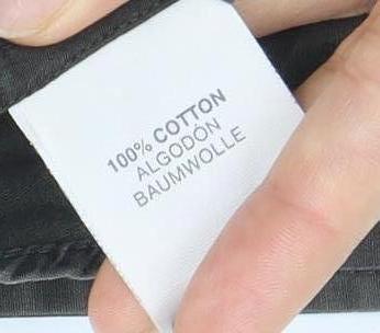 River Island Men's Grey Striped Cotton Shirt L