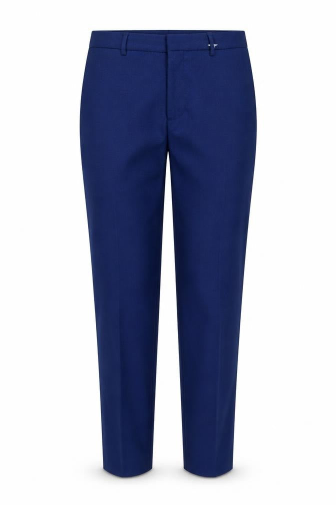 Unisex Adultss UK Size 10 Zara Slim Fit Casual Blue Trousers