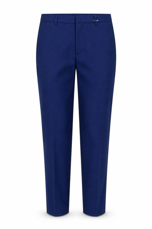 Unisex Adultss UK Size 10 Zara Slim Fit Casual Blue Trousers