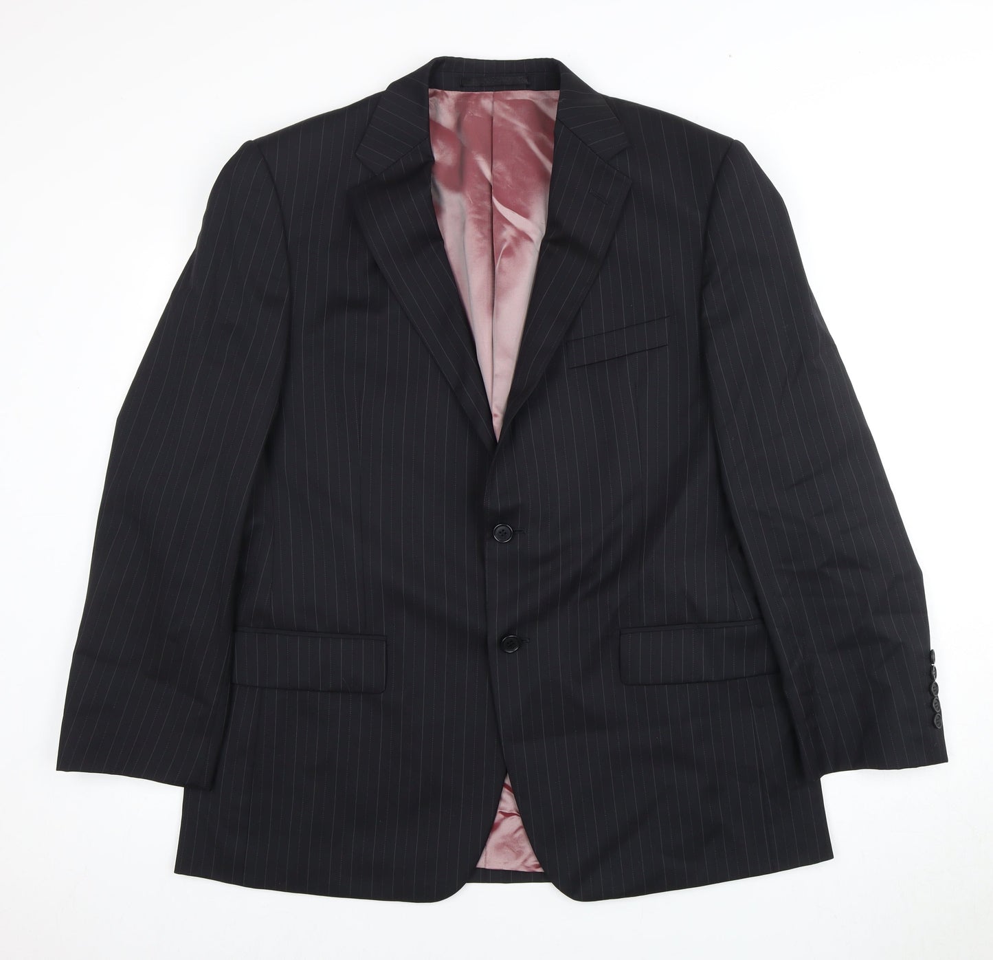 Mens UK Size 42 Marks and Spencer Regular Black Suit Jacket