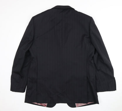 Mens UK Size 42 Marks and Spencer Regular Black Suit Jacket