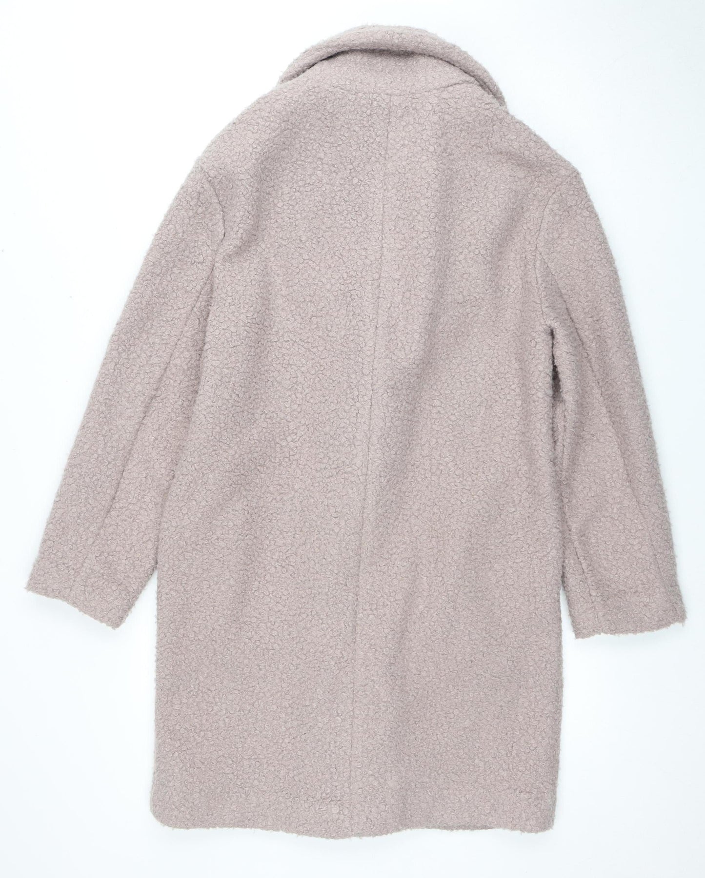 Womens UK Size 12 New Look Beige Overcoat