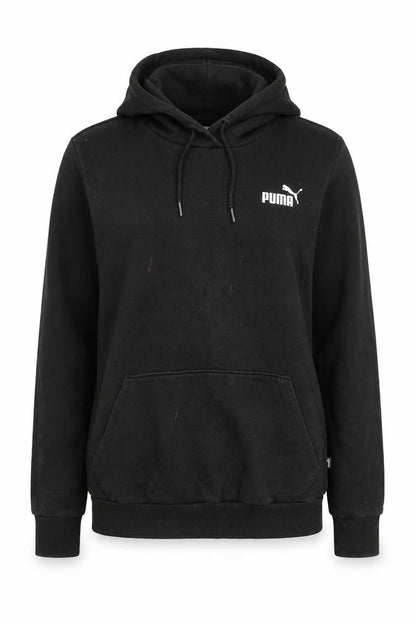 Unisex Adults UK Size M PUMA Black Pullover Hoodie