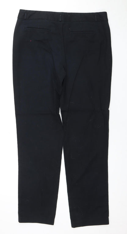 DKNY Women's Black Trousers Size 8 Straight Leg