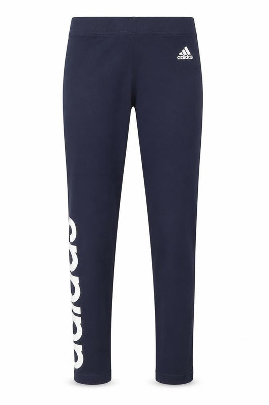 Front view of Adidas Women's Blue Gym Leggings XS
