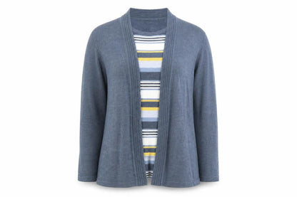 Womens UK Size L Honor Millburn Blue Cardigan Jumper