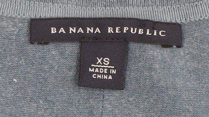 Banana Republic Women's Blue XS Cardigan, Button Accents