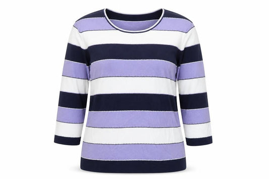 Womens UK Size 12/14 Eastex Multicoloured Basic T-Shirt